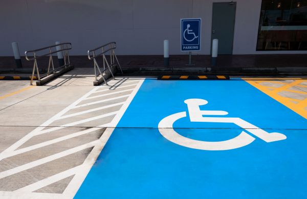 Accessible Parking Striping